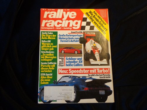 Rallye racing 1991 - rallye, 4/1991